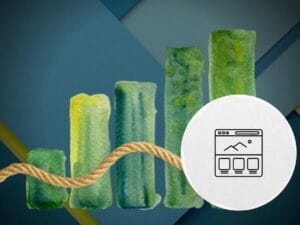 grafico con un wireframe de una web