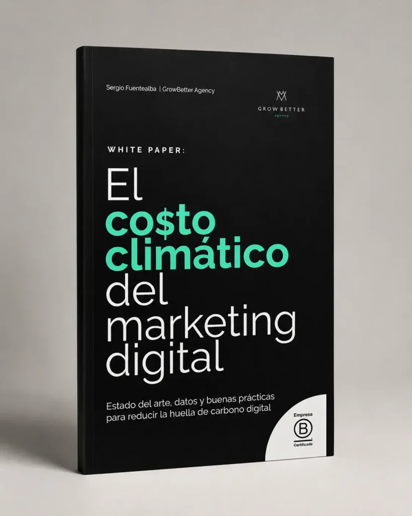 portada whitepaper el costo climático del mkt digital