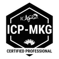 Logo blanco y negro de ICP-MKG
